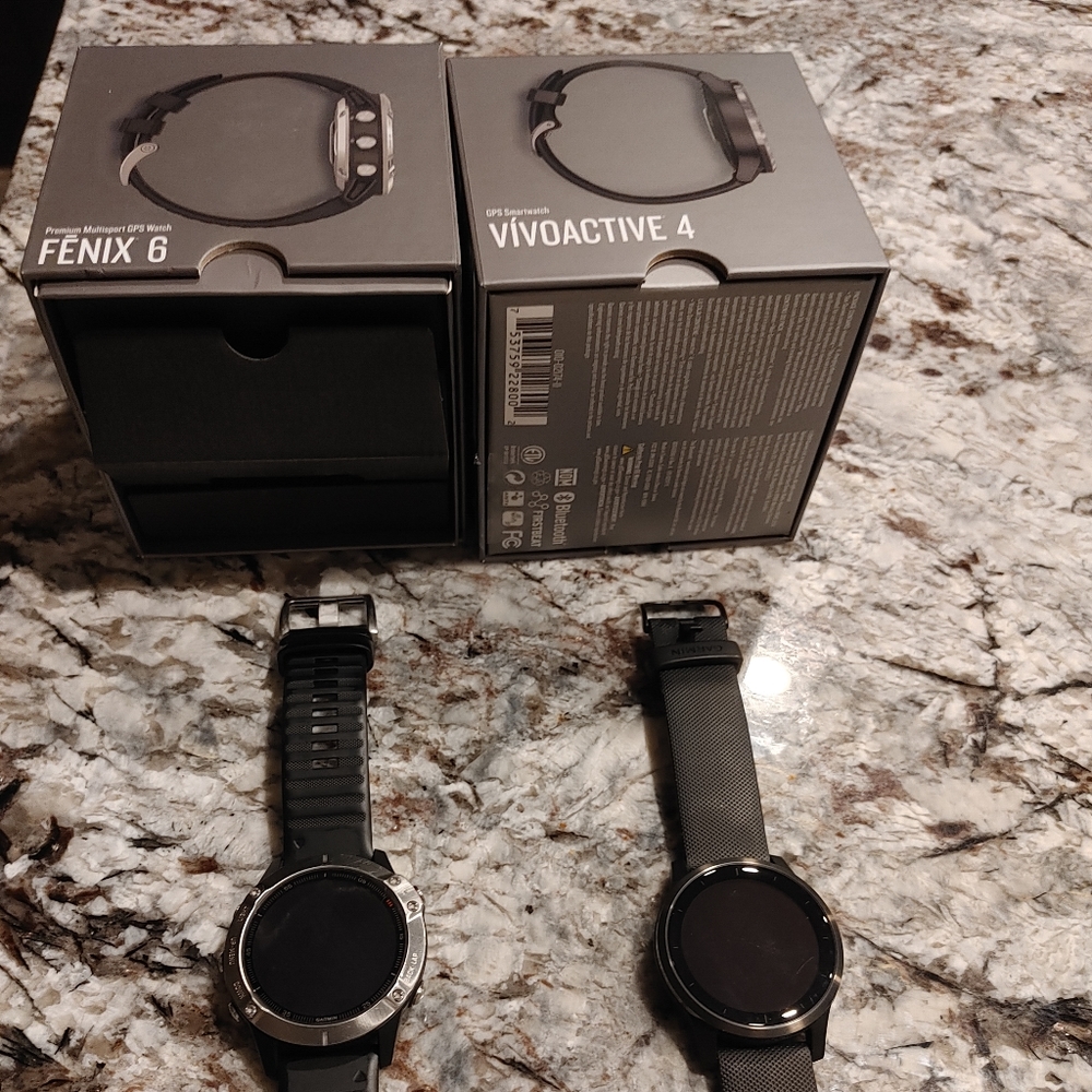 Fenix 6 and Vivoactive 4